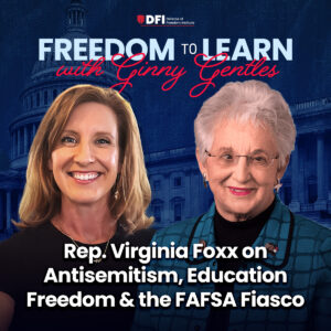 Freedom to Learn Episode 1 with Dr. Virginia Foxx Ginny Gentles