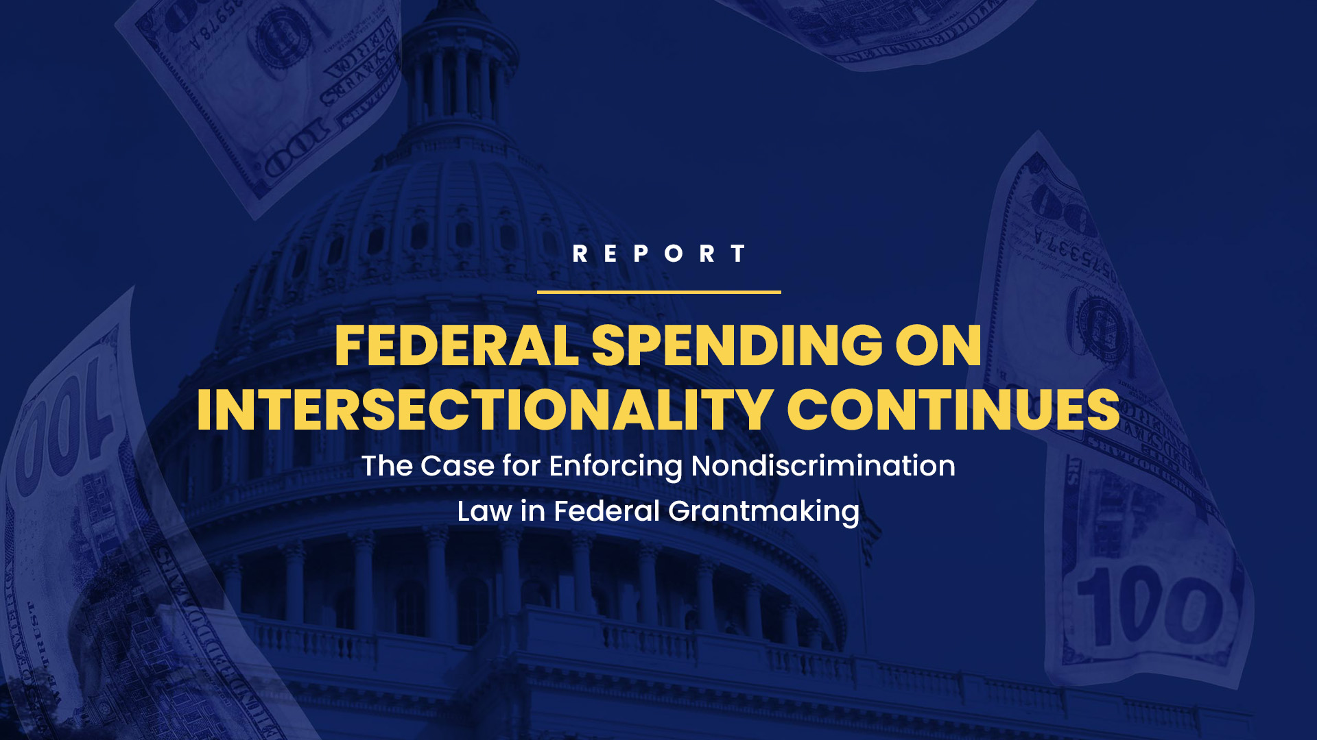 federal spending on intersectionality continues